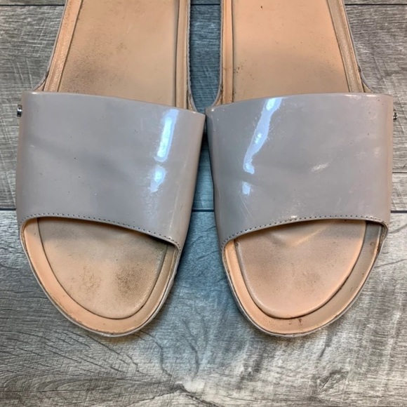Ugg Jane Patent Leather Slide Sandals 9 - Picture 3 of 9